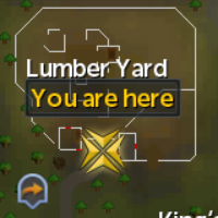 Lumber yard teleport location